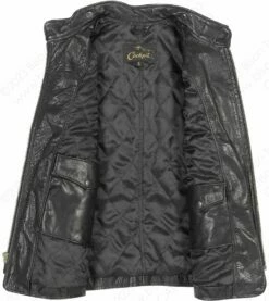 Cockpit USA Women's Motorcycle Cafe Racer Jacket W71A002 -Bison Trading Shop cockpit women caferacer 03