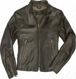 Cockpit USA Women's Motorcycle Cafe Racer Jacket W71A002 -Bison Trading Shop cockpit womencaferacer 11
