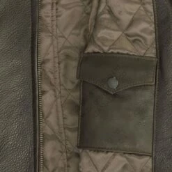 Cockpit USA Women's Motorcycle Cafe Racer Jacket W71A002 -Bison Trading Shop cockpit womencaferacer 15