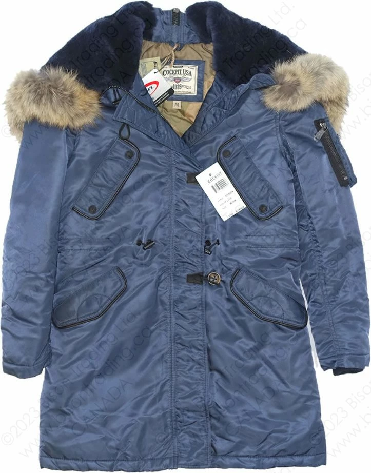 Cockpit USA Women's Sapphire N3B Parka W74W002 8 Cockpit USA Women's Sapphire N3B Parka W74W002 - Image 6