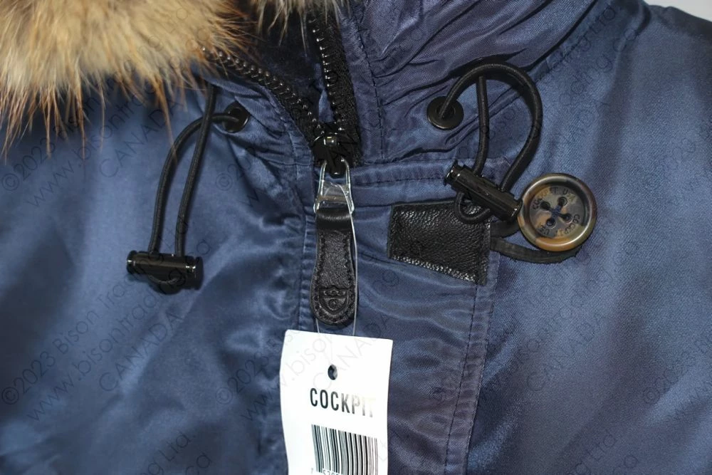 Cockpit USA Women's Sapphire N3B Parka W74W002 14 Cockpit USA Women's Sapphire N3B Parka W74W002 - Image 12