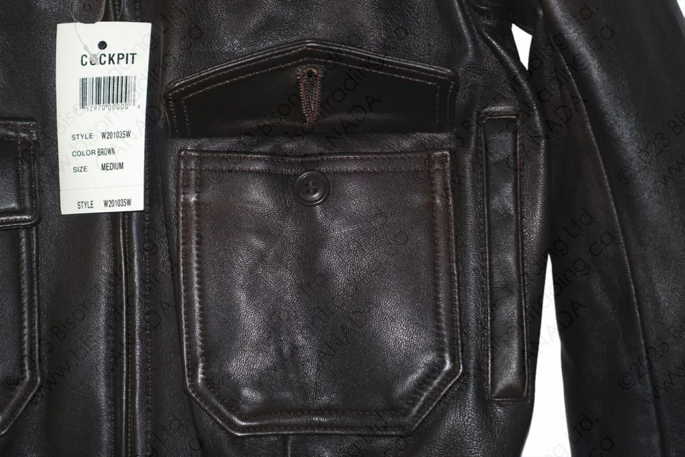 Cockpit USA Women's G-1 Jacket W201035 9 Cockpit USA Women's G-1 Jacket W201035 - Image 7