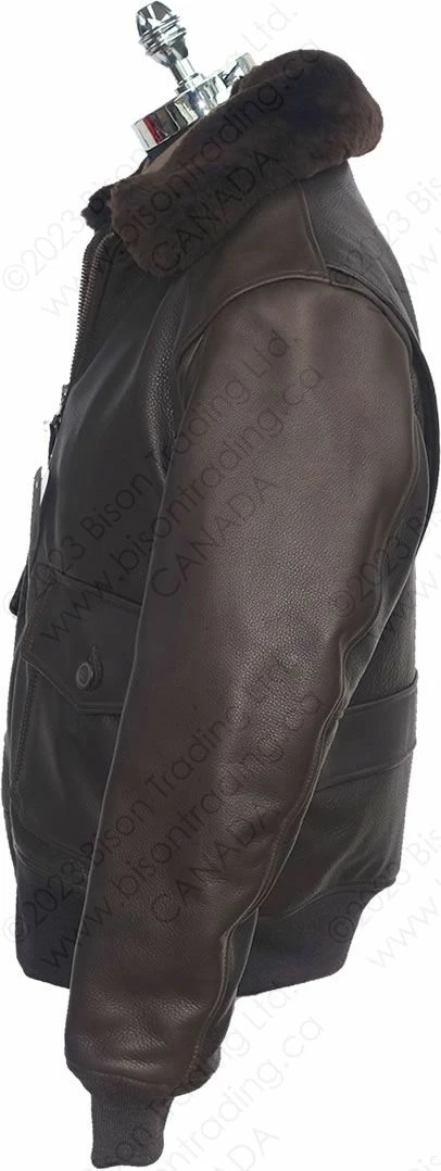 Cockpit USA G-1 Bomber Jacket Z201035MC 4 Cockpit USA G-1 Bomber Jacket Z201035MC - Image 2