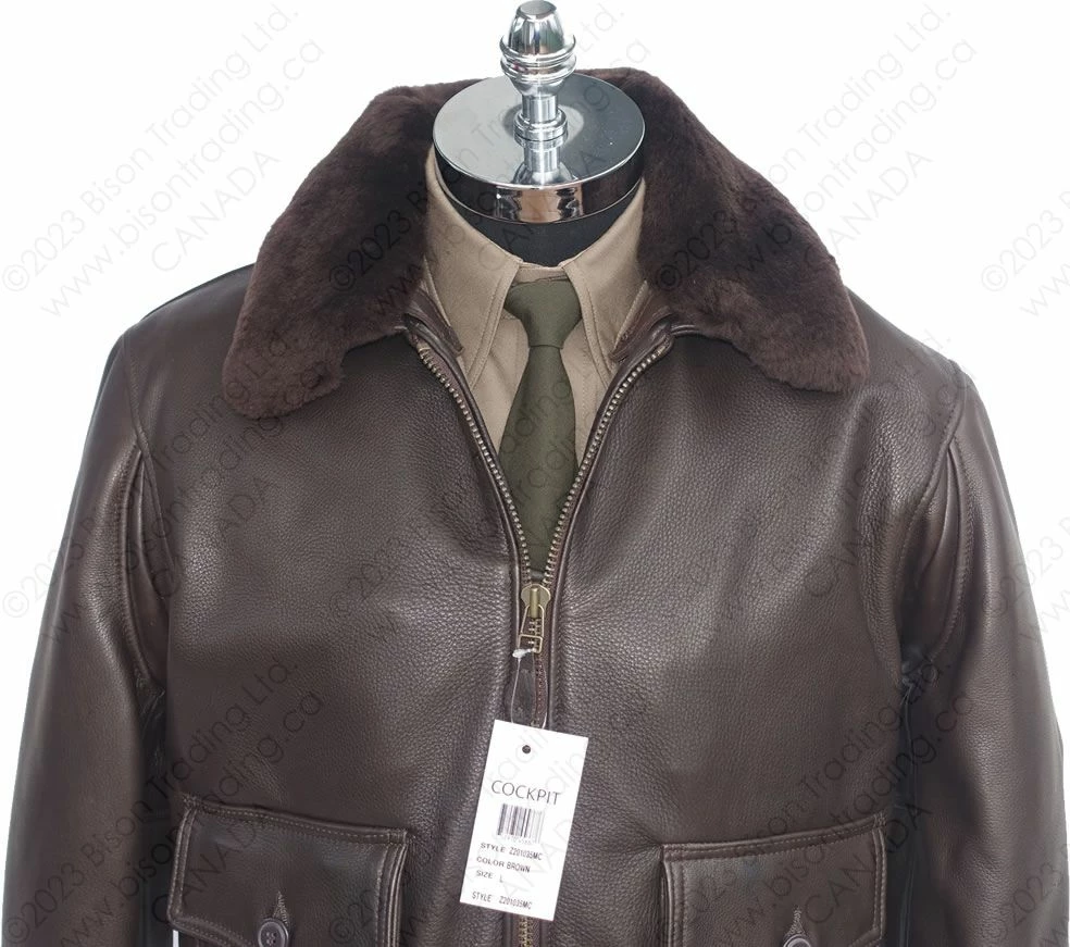 Cockpit USA G-1 Bomber Jacket Z201035MC 8 Cockpit USA G-1 Bomber Jacket Z201035MC - Image 6