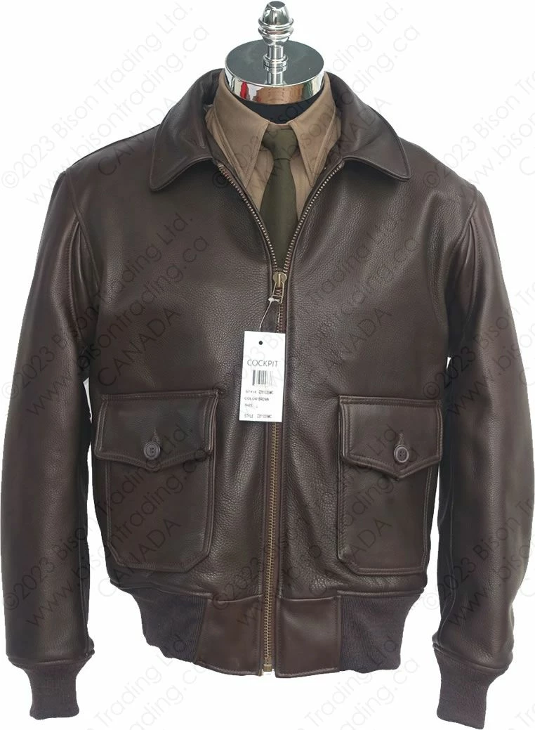 Cockpit USA G-1 Bomber Jacket Z201035MC 9 Cockpit USA G-1 Bomber Jacket Z201035MC - Image 7