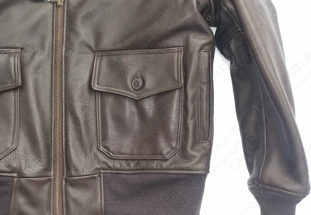 Cockpit USA G-1 Bomber Jacket Z201035MC 17 Cockpit USA G-1 Bomber Jacket Z201035MC - Image 15