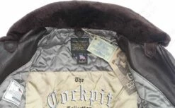 Cockpit USA G-1 Bomber Jacket Z201035MC 40 Cockpit USA G-1 Bomber Jacket Z201035MC -Bison Trading Shop cockpit z201035mc l 32