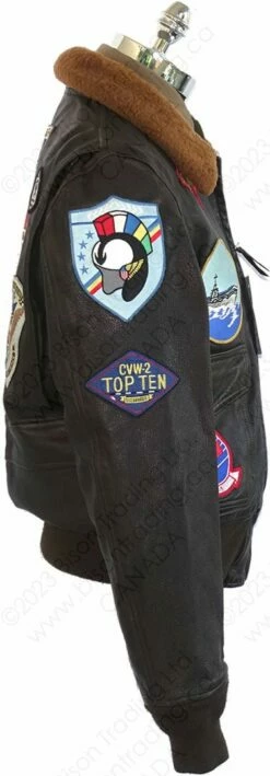 Cockpit USA "Movie Hero" ™ Top Gun Navy G-1 Jacket Z201036T 25 Cockpit USA "Movie Hero" ™ Top Gun Navy G-1 Jacket Z201036T -Bison Trading Shop cockpit z201036t 42 14