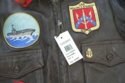 Cockpit USA "Movie Hero" ™ Top Gun Navy G-1 Jacket Z201036T 35 Cockpit USA "Movie Hero" ™ Top Gun Navy G-1 Jacket Z201036T -Bison Trading Shop cockpit z201036t 42 26