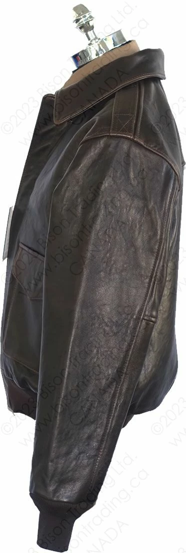 Cockpit USA "100 Mission" A-2 Pilot’s Jacket Z2011A 4 Cockpit USA "100 Mission" A-2 Pilot’s Jacket Z2011A - Image 2