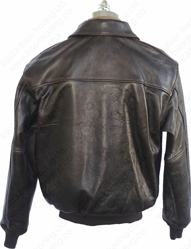 Cockpit USA "100 Mission" A-2 Pilot’s Jacket Z2011A 6 Cockpit USA "100 Mission" A-2 Pilot’s Jacket Z2011A - Image 4