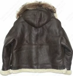 Cockpit USA B-3 Hooded Sheepskin Bomber Jacket Z203615 29 Cockpit USA B-3 Hooded Sheepskin Bomber Jacket Z203615 -Bison Trading Shop cockpit z203615 50 18