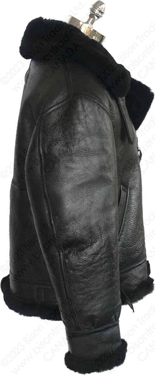 Cockpit USA B-3 Authentic Sheepskin Jacket Z2102BM 6 Cockpit USA B-3 Authentic Sheepskin Jacket Z2102BM - Image 4