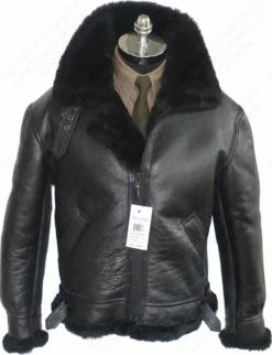 Cockpit USA B-3 Authentic Sheepskin Jacket Z2102BM 26 Cockpit USA B-3 Authentic Sheepskin Jacket Z2102BM -Bison Trading Shop cockpit z2102bm 44 15