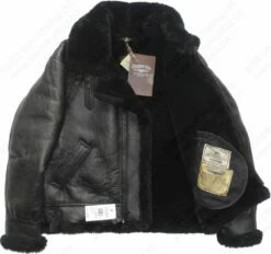 Cockpit USA B-3 Authentic Sheepskin Jacket Z2102BM 31 Cockpit USA B-3 Authentic Sheepskin Jacket Z2102BM -Bison Trading Shop cockpit z2102bm 44 22