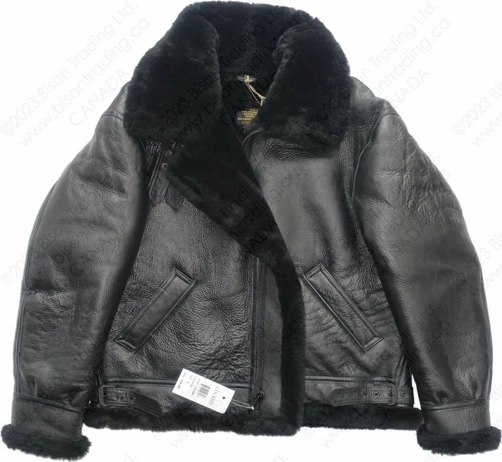 Cockpit USA B-3 Authentic Sheepskin Jacket Z2102BM 16 Cockpit USA B-3 Authentic Sheepskin Jacket Z2102BM - Image 14