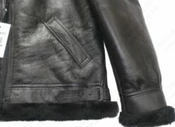 Cockpit USA B-3 Authentic Sheepskin Jacket Z2102BM 37 Cockpit USA B-3 Authentic Sheepskin Jacket Z2102BM -Bison Trading Shop cockpit z2102bm 44 28