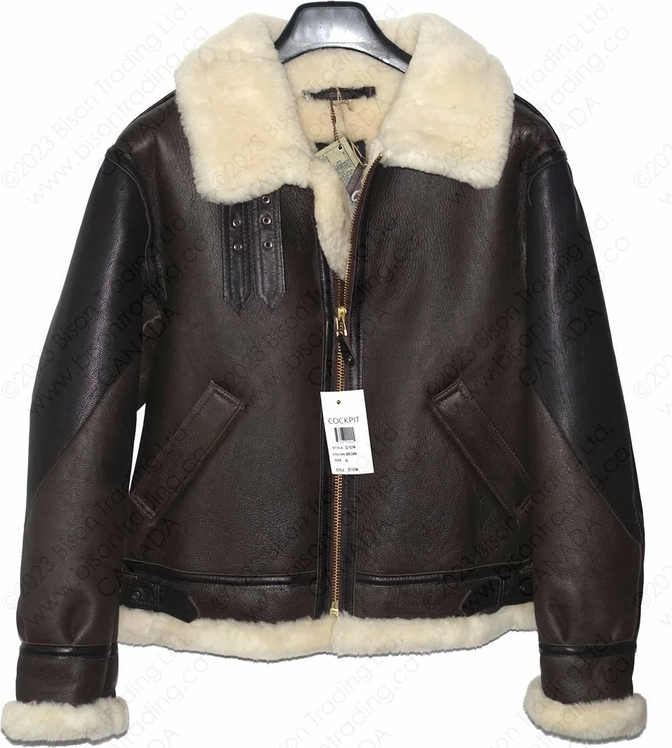 Cockpit USA "The General" B-3 Bomber Jacket Z2103 11 Cockpit USA "The General" B-3 Bomber Jacket Z2103 - Image 9