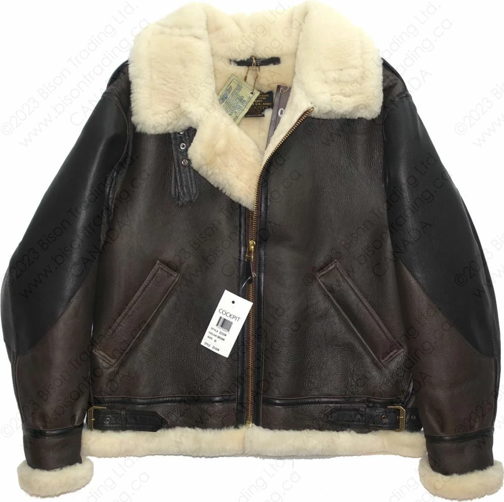 Cockpit USA "The General" B-3 Bomber Jacket Z2103 13 Cockpit USA "The General" B-3 Bomber Jacket Z2103 - Image 11