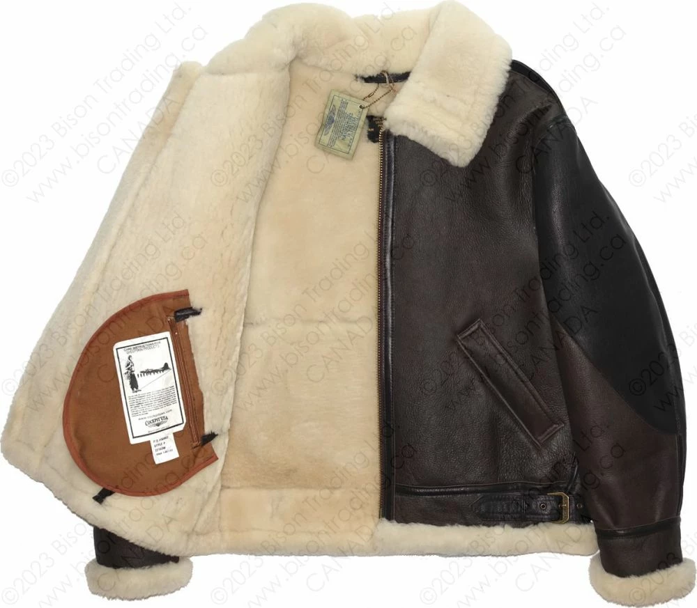 Cockpit USA "The General" B-3 Bomber Jacket Z2103 16 Cockpit USA "The General" B-3 Bomber Jacket Z2103 - Image 14