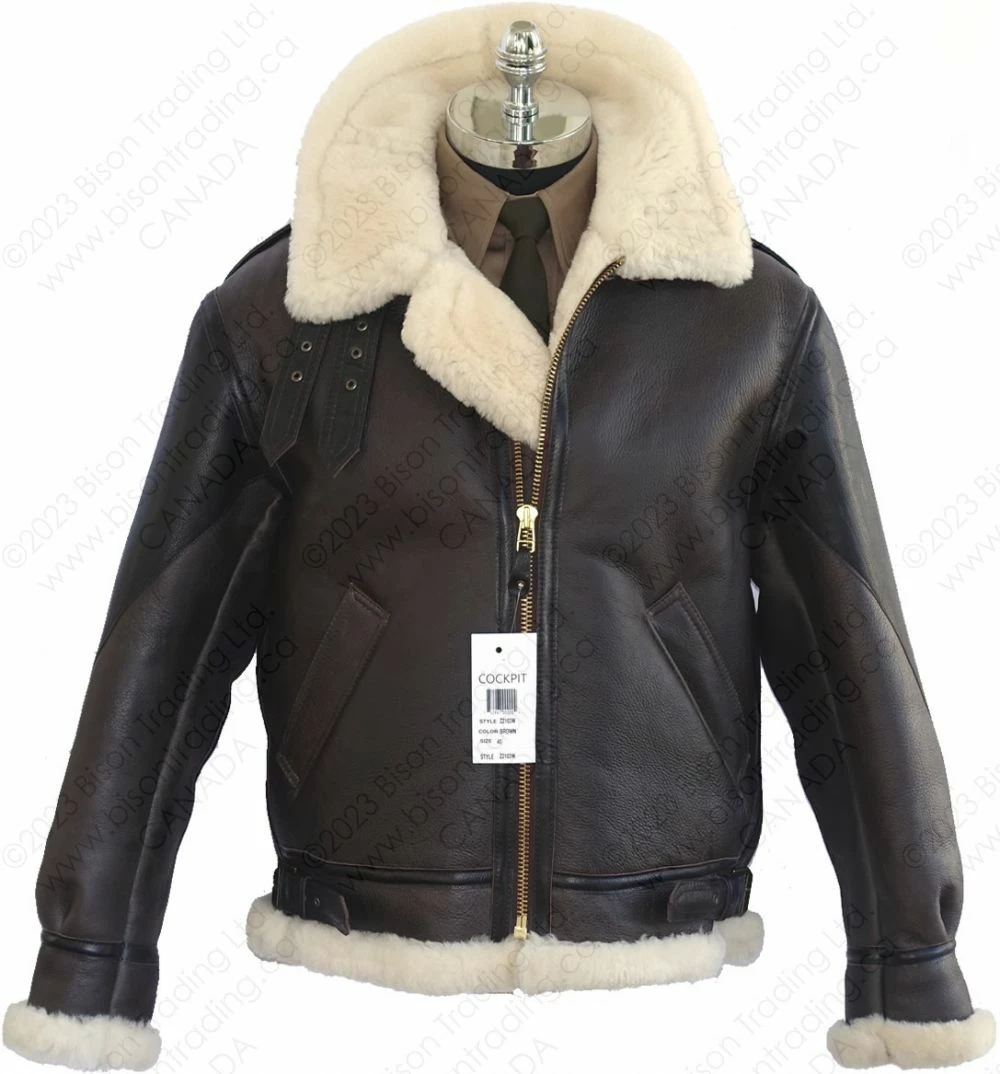 Cockpit USA "The General" B-3 Bomber Jacket Z2103 7 Cockpit USA "The General" B-3 Bomber Jacket Z2103 - Image 5