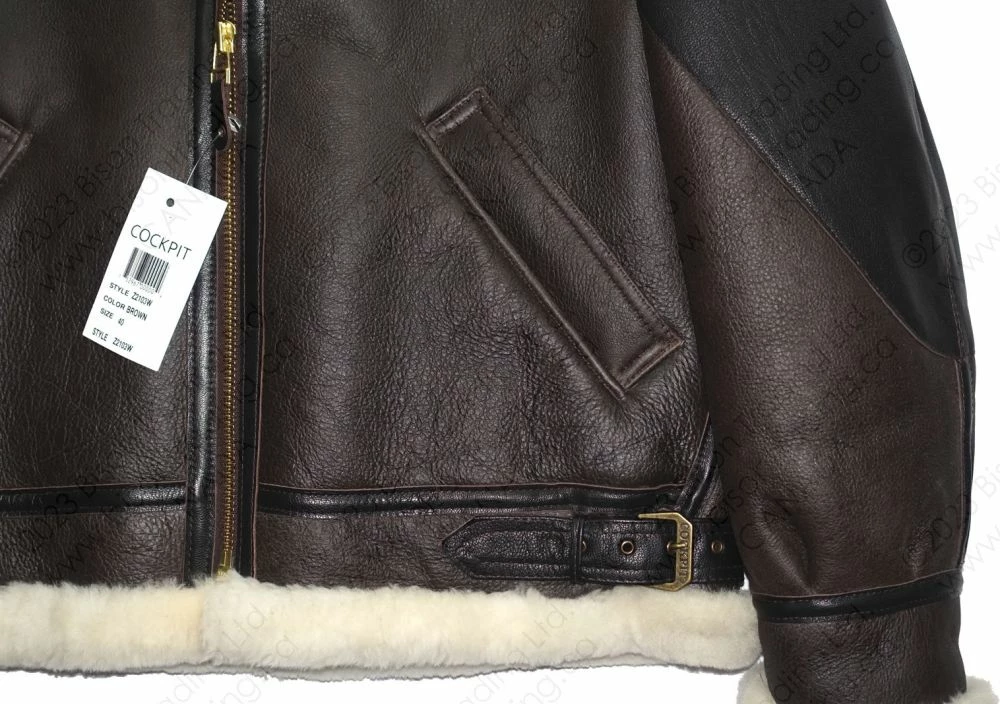 Cockpit USA "The General" B-3 Bomber Jacket Z2103 19 Cockpit USA "The General" B-3 Bomber Jacket Z2103 - Image 17