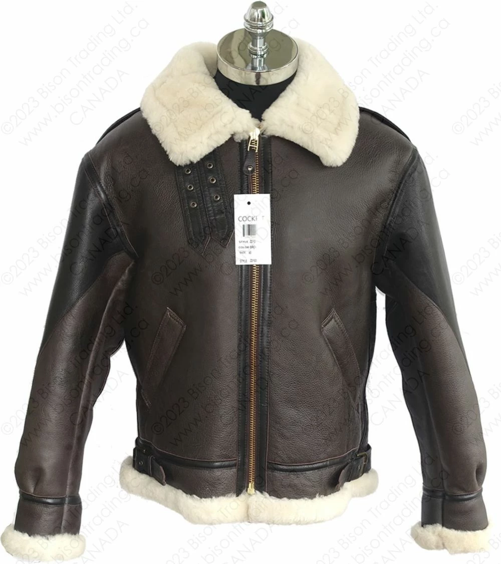 Cockpit USA "The General" B-3 Bomber Jacket Z2103 8 Cockpit USA "The General" B-3 Bomber Jacket Z2103 - Image 6