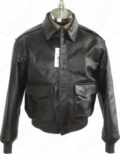 Cockpit USA WWII Government Issue A-2 Jacket Z2107H Mahogany 28 Cockpit USA WWII Government Issue A-2 Jacket Z2107H Mahogany -Bison Trading Shop cockpit z2107h mah 42 17 1