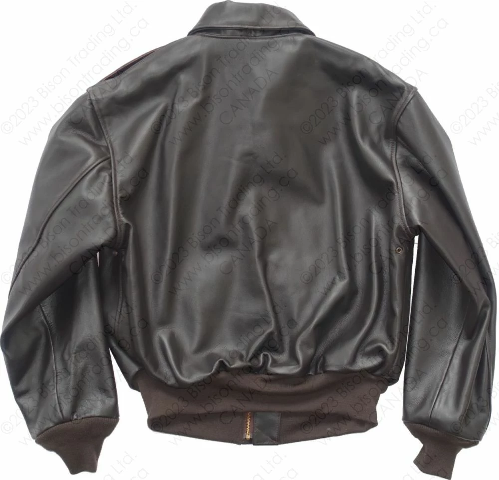 Cockpit USA WWII Government Issue A-2 Jacket Z2107H Mahogany 14 Cockpit USA WWII Government Issue A-2 Jacket Z2107H Mahogany - Image 12