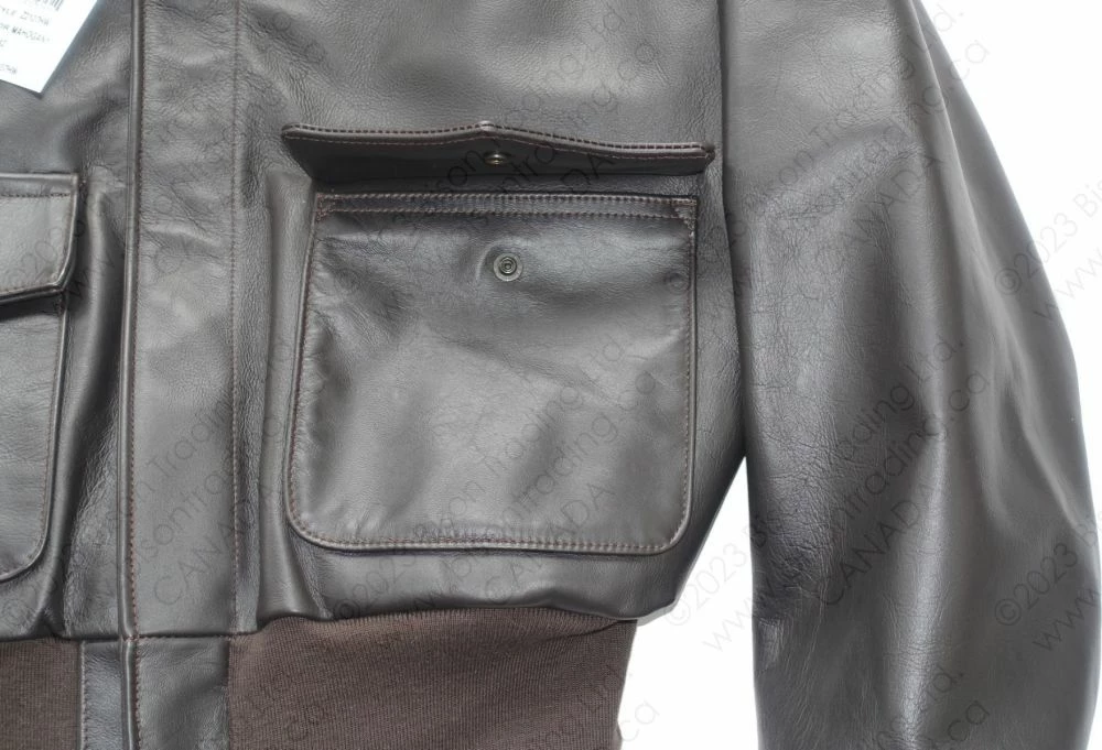 Cockpit USA WWII Government Issue A-2 Jacket Z2107H Mahogany 17 Cockpit USA WWII Government Issue A-2 Jacket Z2107H Mahogany - Image 15