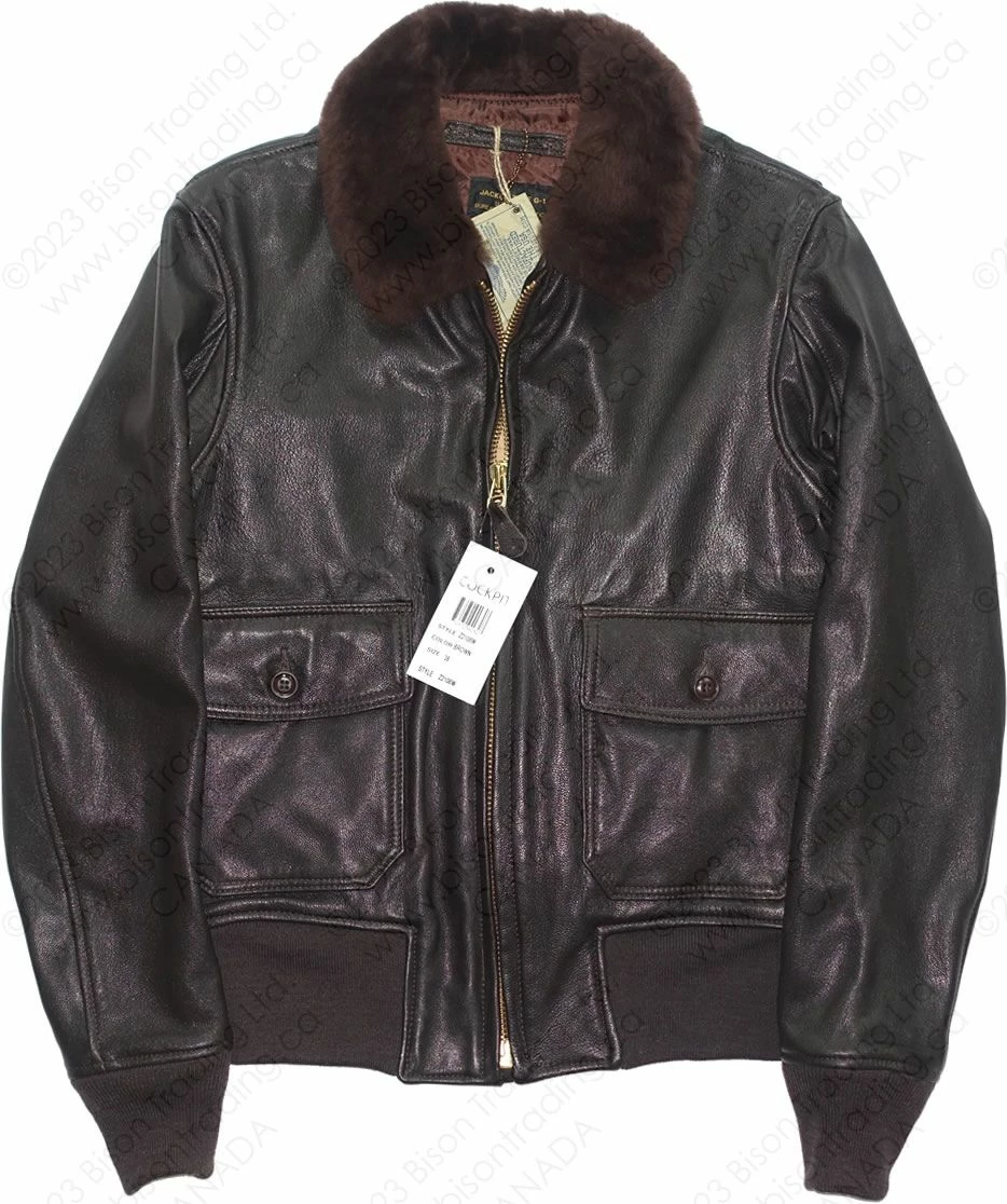 Cockpit USA U.S. Navy Issue Mil Spec G-1 Jacket Z2108 8 Cockpit USA U.S. Navy Issue Mil Spec G-1 Jacket Z2108 - Image 6