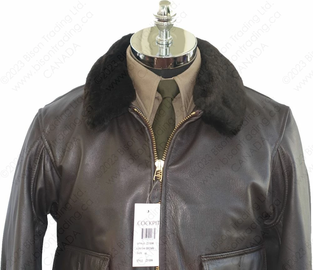 Cockpit USA U.S. Navy Issue Mil Spec G-1 Jacket Z2108 7 Cockpit USA U.S. Navy Issue Mil Spec G-1 Jacket Z2108 - Image 5