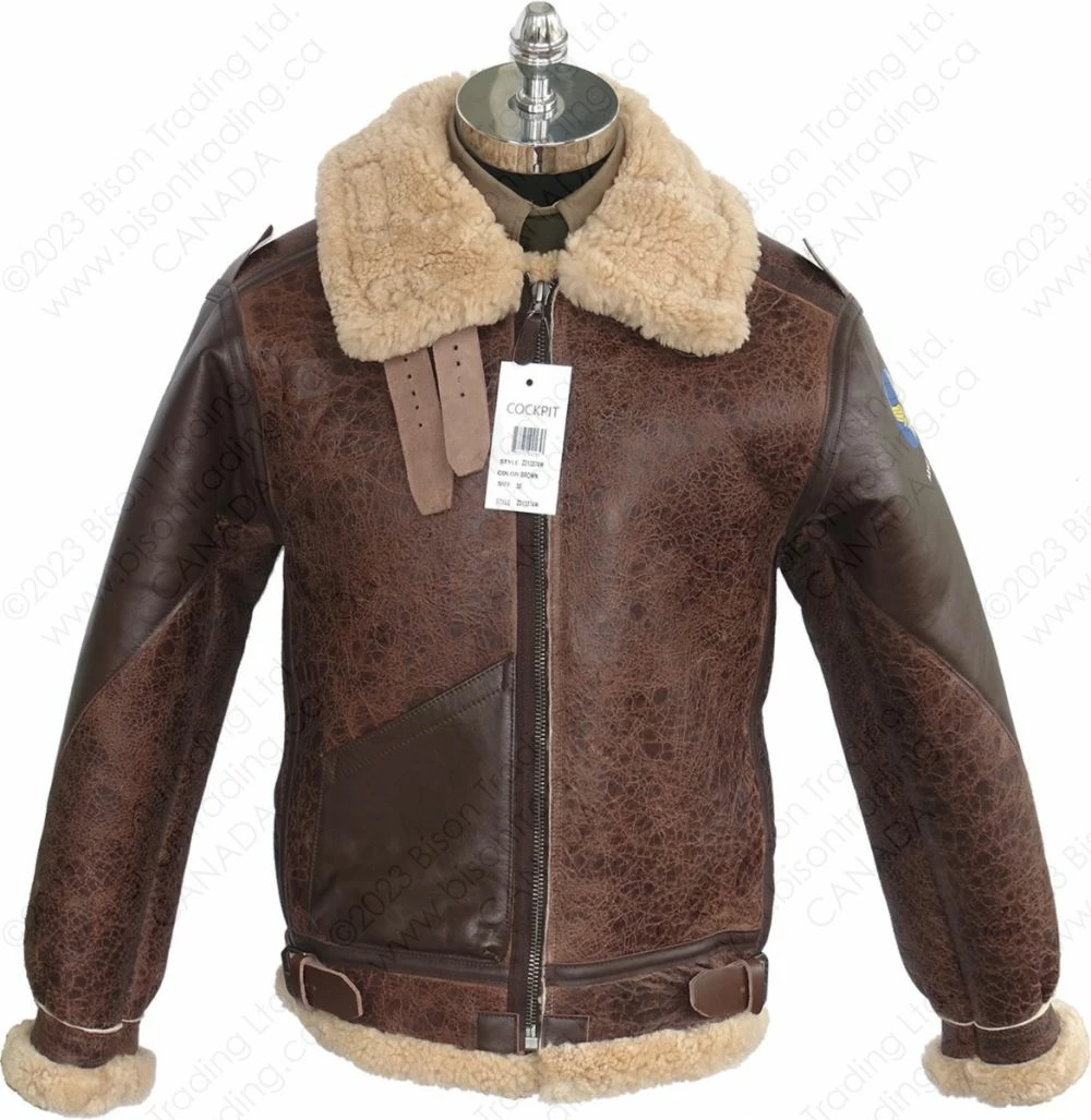 Cockpit USA 1941 Pearl Harbor B-3 Bomber Jacket Z213374 10 Cockpit USA 1941 Pearl Harbor B-3 Bomber Jacket Z213374 - Image 8