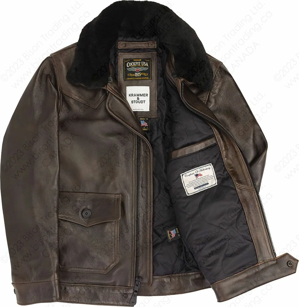 Cockpit USA X Krammer & Stoudt- The Taos Jacket Z21B100 7 Cockpit USA X Krammer & Stoudt- The Taos Jacket Z21B100 - Image 5