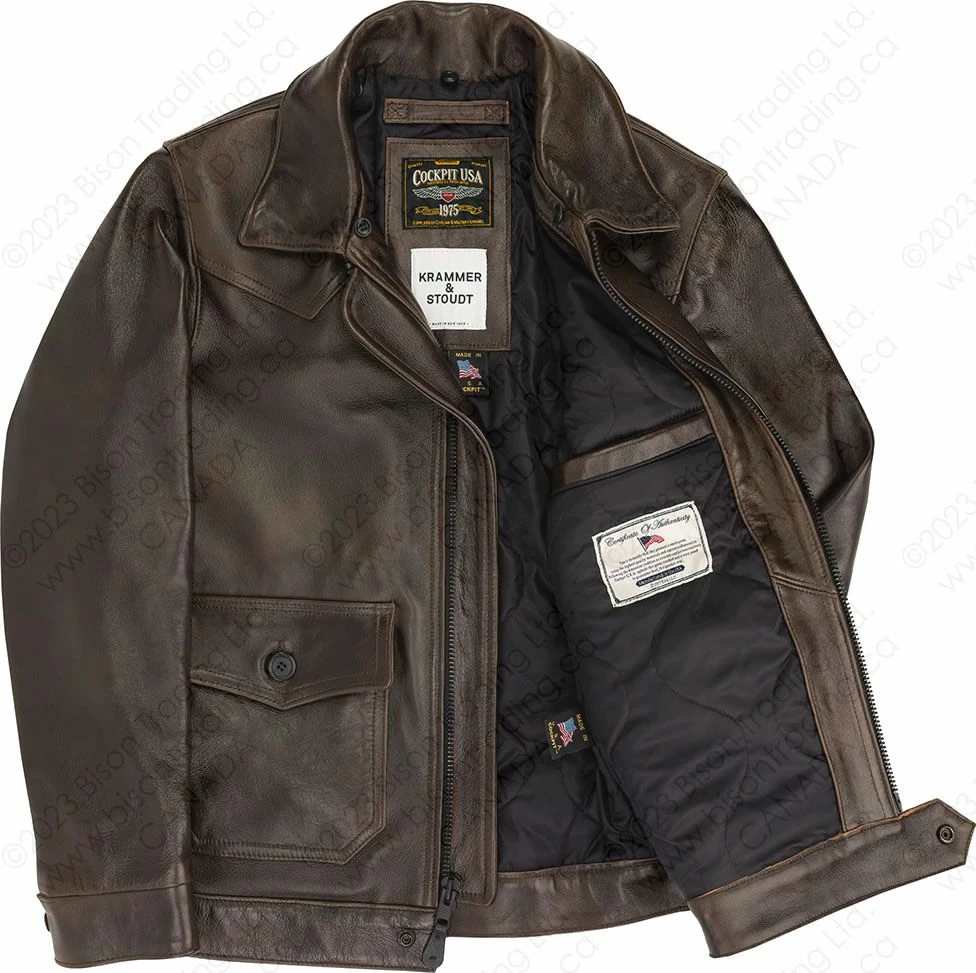 Cockpit USA X Krammer & Stoudt- The Taos Jacket Z21B100 8 Cockpit USA X Krammer & Stoudt- The Taos Jacket Z21B100 - Image 6