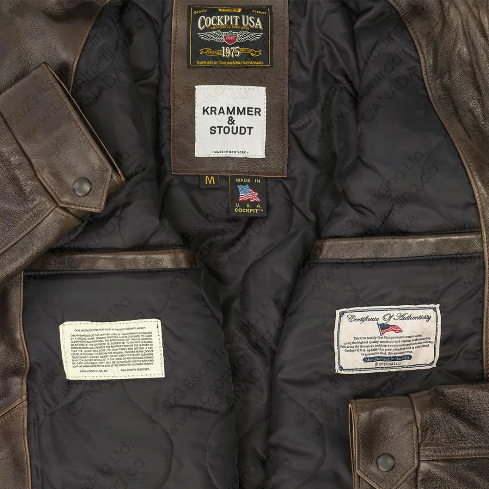 Cockpit USA X Krammer & Stoudt- The Taos Jacket Z21B100 4 Cockpit USA X Krammer & Stoudt- The Taos Jacket Z21B100 - Image 2