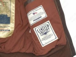 Cockpit USA 75th Anniversary Limited Edition D-Day A-2 Jacket Z21B102 38 Cockpit USA 75th Anniversary Limited Edition D-Day A-2 Jacket Z21B102 -Bison Trading Shop cockpit z21b102 42 23