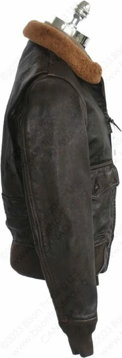 Cockpit USA Classic Naval Aviator's "100 Mission" Flight Jacket Z21C0071 25 Cockpit USA Classic Naval Aviator's "100 Mission" Flight Jacket Z21C0071 -Bison Trading Shop cockpit z21c0071 38 14