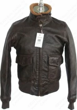 Cockpit USA Classic Naval Aviator's "100 Mission" Flight Jacket Z21C0071 27 Cockpit USA Classic Naval Aviator's "100 Mission" Flight Jacket Z21C0071 -Bison Trading Shop cockpit z21c0071 38 16