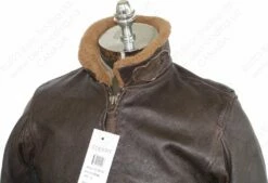 Cockpit USA Classic Naval Aviator's "100 Mission" Flight Jacket Z21C0071 30 Cockpit USA Classic Naval Aviator's "100 Mission" Flight Jacket Z21C0071 -Bison Trading Shop cockpit z21c0071 38 19