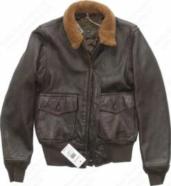 Cockpit USA Classic Naval Aviator's "100 Mission" Flight Jacket Z21C0071 36 Cockpit USA Classic Naval Aviator's "100 Mission" Flight Jacket Z21C0071 -Bison Trading Shop cockpit z21c0071 38 25