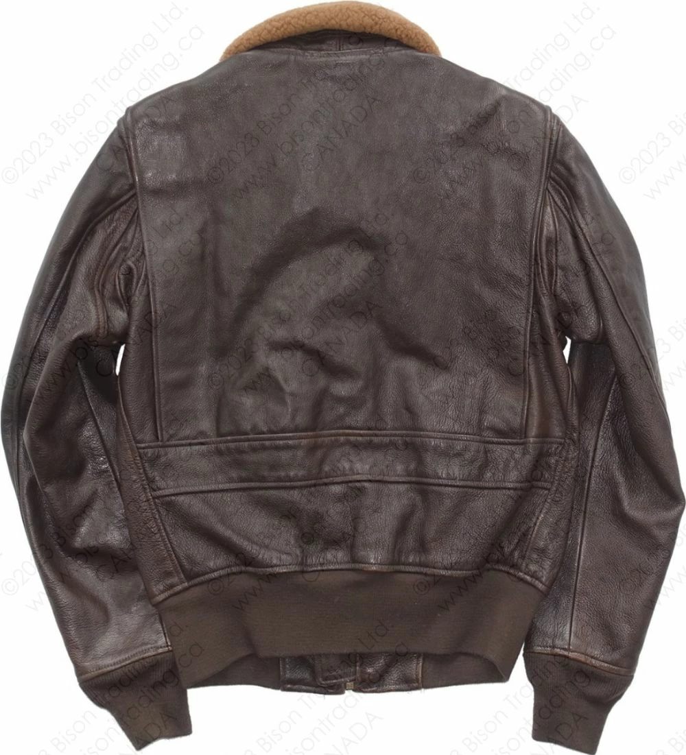 Cockpit USA Classic Naval Aviator's "100 Mission" Flight Jacket Z21C0071 18 Cockpit USA Classic Naval Aviator's "100 Mission" Flight Jacket Z21C0071 - Image 16