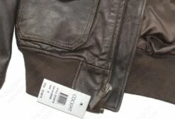 Cockpit USA Classic Naval Aviator's "100 Mission" Flight Jacket Z21C0071 39 Cockpit USA Classic Naval Aviator's "100 Mission" Flight Jacket Z21C0071 -Bison Trading Shop cockpit z21c0071 38 28