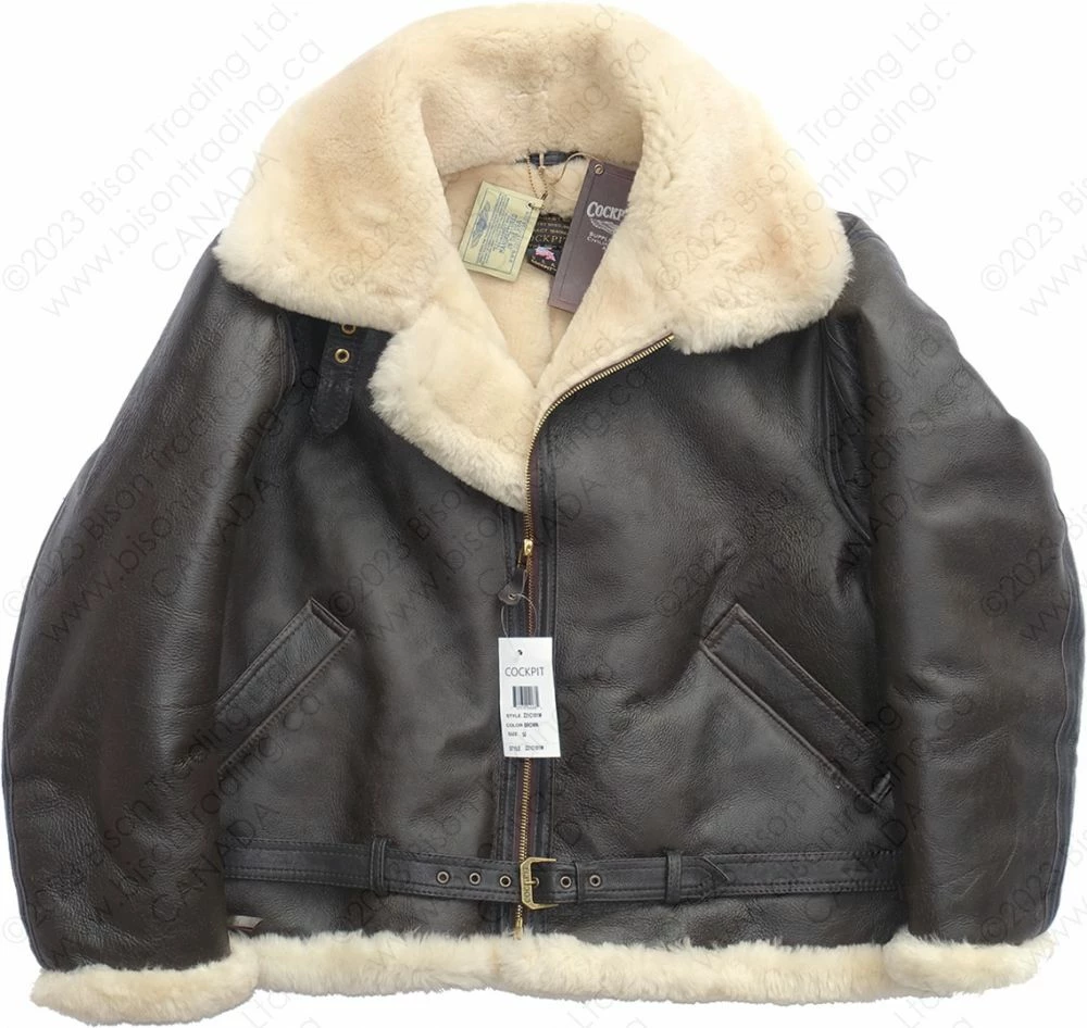 Cockpit USA The Champ Sheepskin Jacket Z21C101 17 Cockpit USA The Champ Sheepskin Jacket Z21C101 - Image 15
