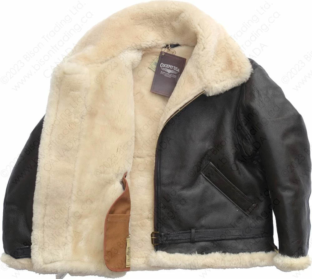 Cockpit USA The Champ Sheepskin Jacket Z21C101 19 Cockpit USA The Champ Sheepskin Jacket Z21C101 - Image 17