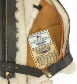 Cockpit USA The Champ Sheepskin Jacket Z21C101 28 Cockpit USA The Champ Sheepskin Jacket Z21C101 -Bison Trading Shop cockpit z21c101 7