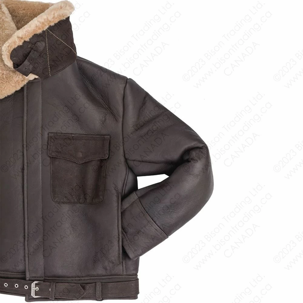 Cockpit USA B-2 Sheepskin Jacket Z21C106 7 Cockpit USA B-2 Sheepskin Jacket Z21C106 - Image 5