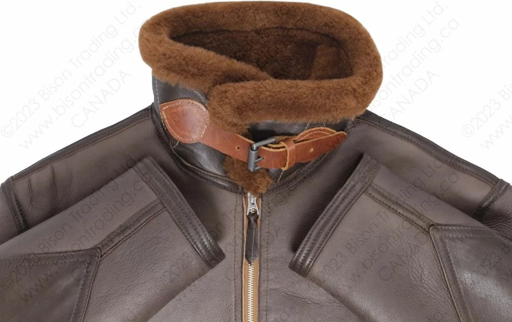 Cockpit USA The C44 Sheepskin Flight Jacket Z21C122 8 Cockpit USA The C44 Sheepskin Flight Jacket Z21C122 - Image 6