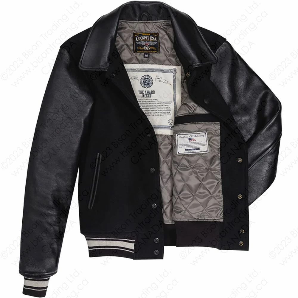 Cockpit USA Award Jacket Z21E105 4 Cockpit USA Award Jacket Z21E105 - Image 2