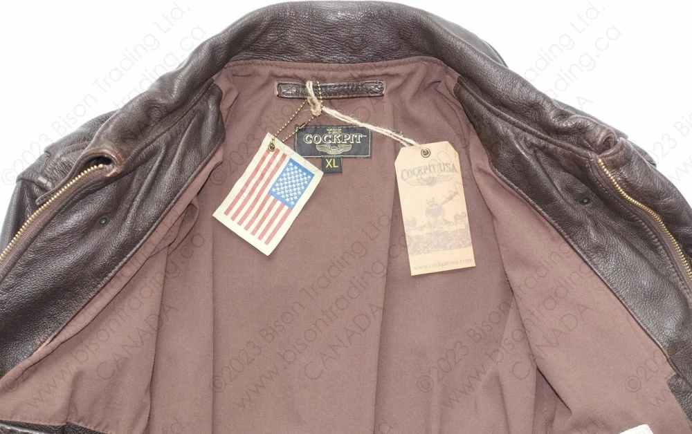 Cockpit USA Vintage Roughneck Oil Driller Jacket Z21F008 18 Cockpit USA Vintage Roughneck Oil Driller Jacket Z21F008 - Image 16